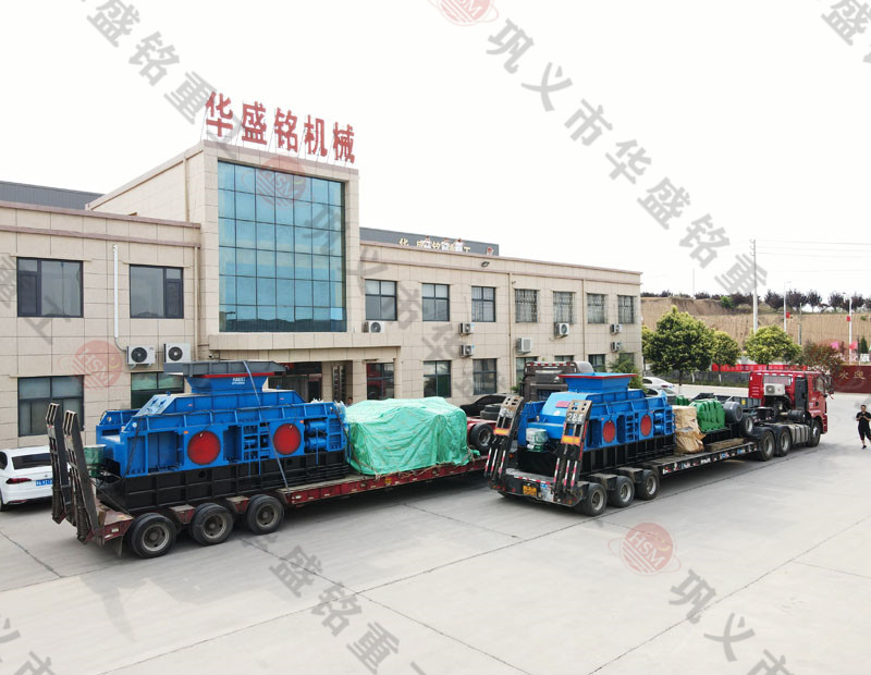 水泥廢料用什么破碎好？就用液壓對輥制砂機