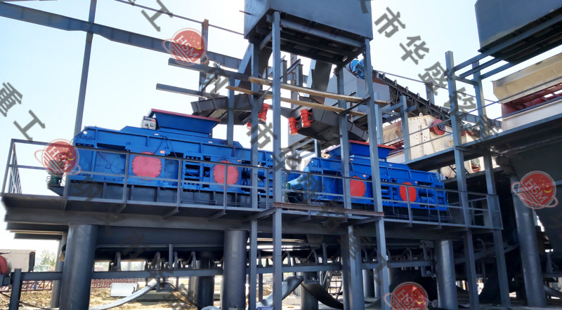 石榴石制砂機案例現場