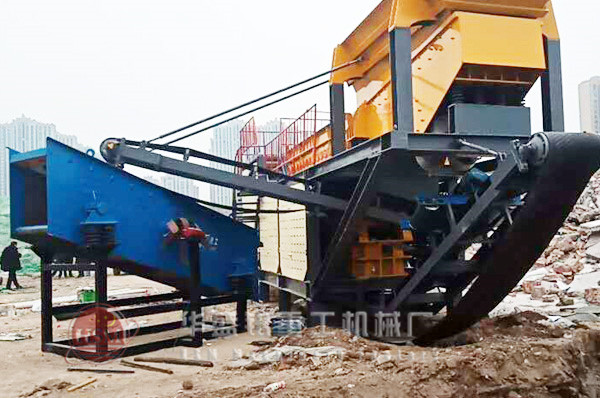 移動(dòng)對輥破碎機(jī)廠家,破碎哪些物料